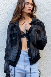 POL TEXTURED JACKET