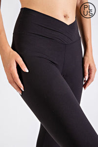 V WAIST FULL LENGTH LEGGING