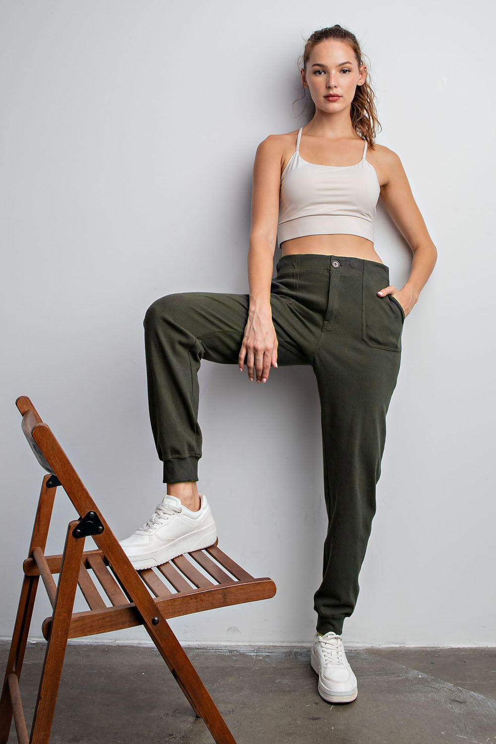 RAE MODE TWILL JOGGERS