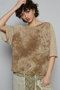 POL LEOPARD TEE