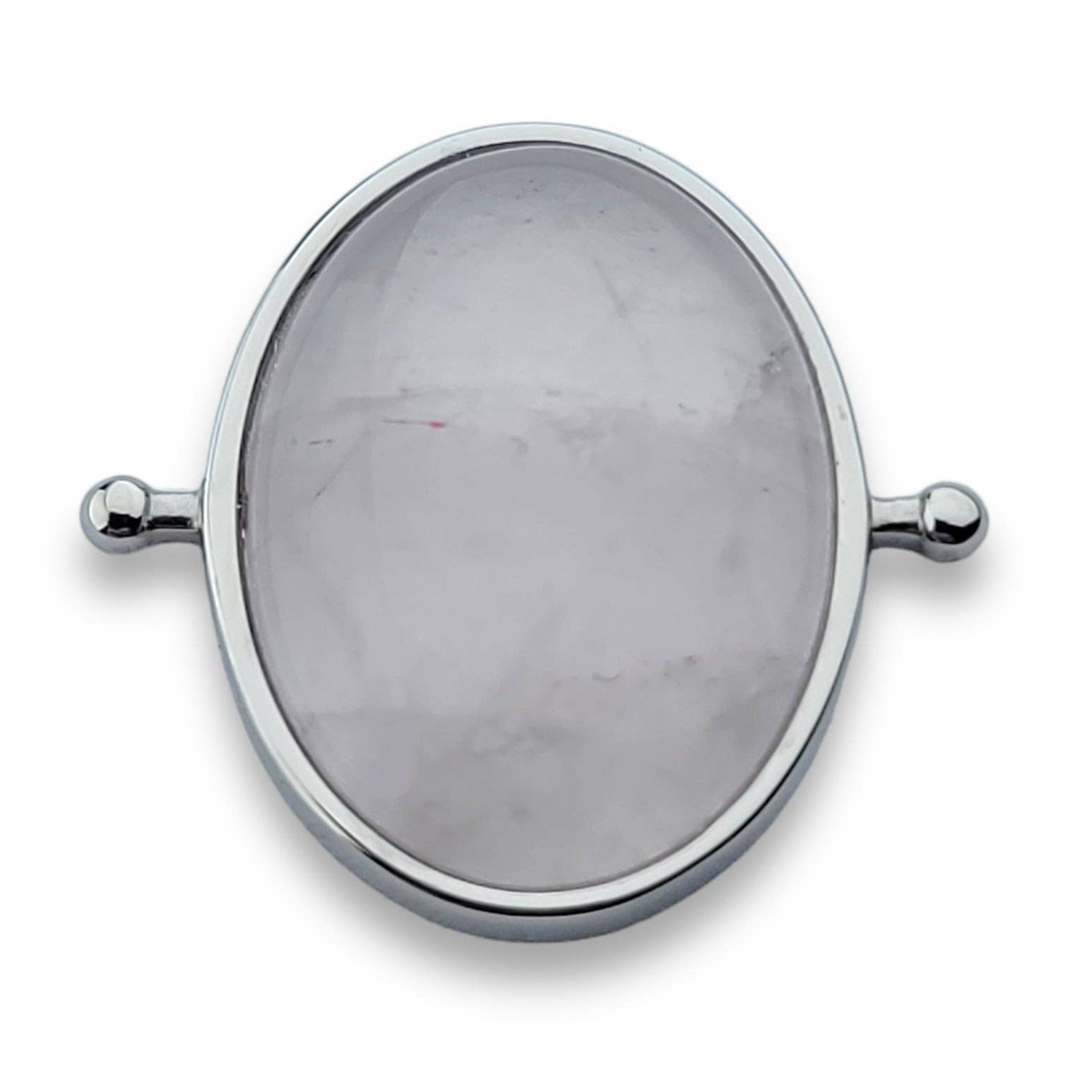 CONQUERing - Rose Quartz Oval Crystal Element