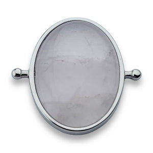 CONQUERing - Rose Quartz Oval Crystal Element