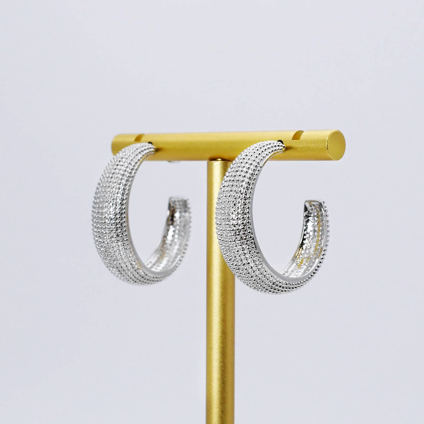 Glow Hoop Silver