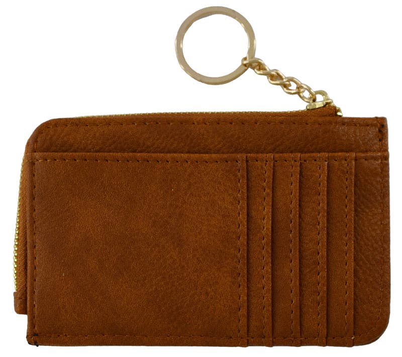 Small But Big Faux Leather Card Holder Wallet