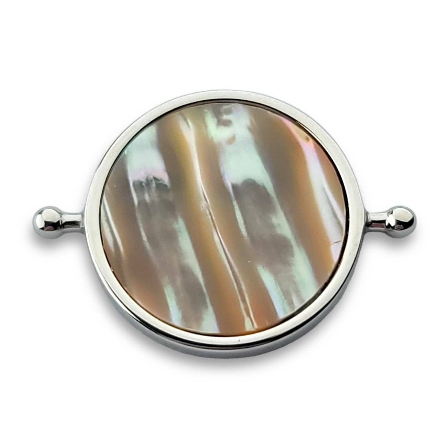 CONQUERing - Abalone Shell Round Crystal Element