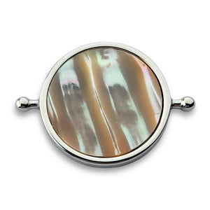 CONQUERing - Abalone Shell Round Crystal Element