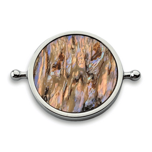 CONQUERing - Abalone Shell Round Crystal Element