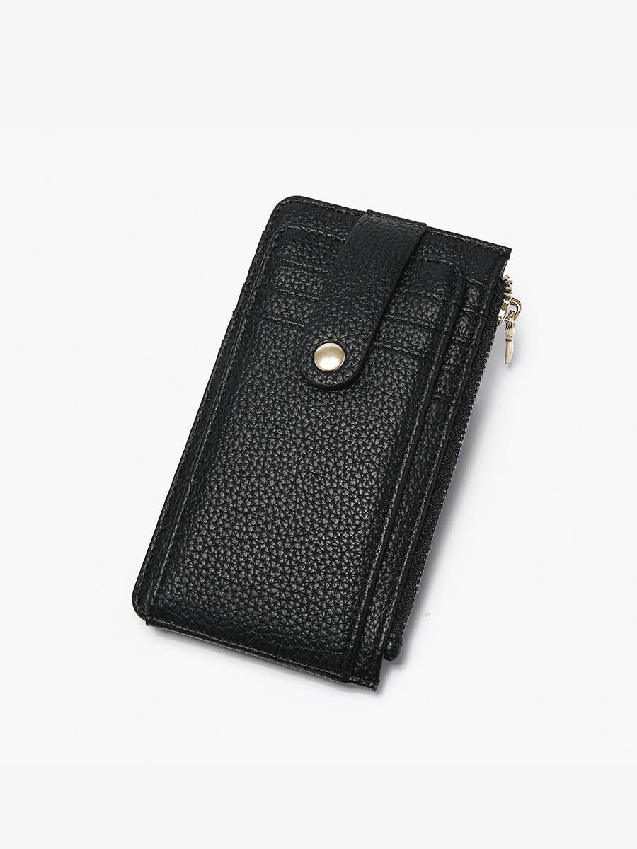 Mae Multi-Card Wallet w/ Strap Snap Closure