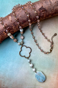 ALANI NECKLACE IN AMAZONITE