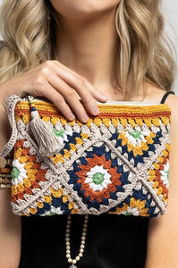 URBAN CROCHET TILE POUCH