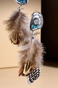 URBAN WESTERN FEATHER EARRING