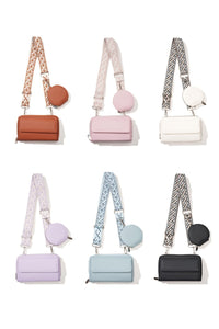 CROSSBODY DUAL WALLET BAG