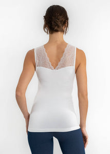 ELIETIAN - Lace Inset Top