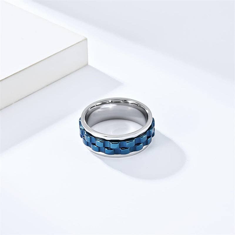 Spinner Band Ring in Stainless Steel