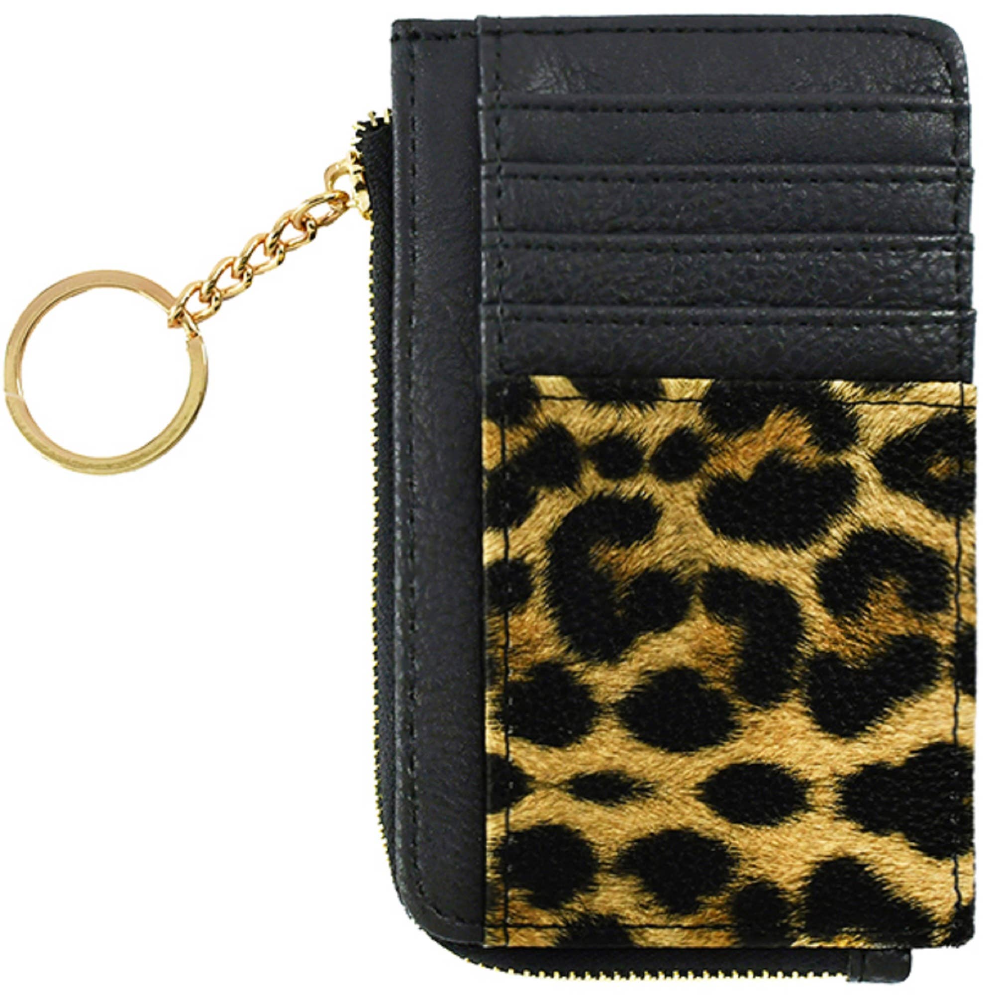 Small But Big Faux Leather Card Holder Wallet