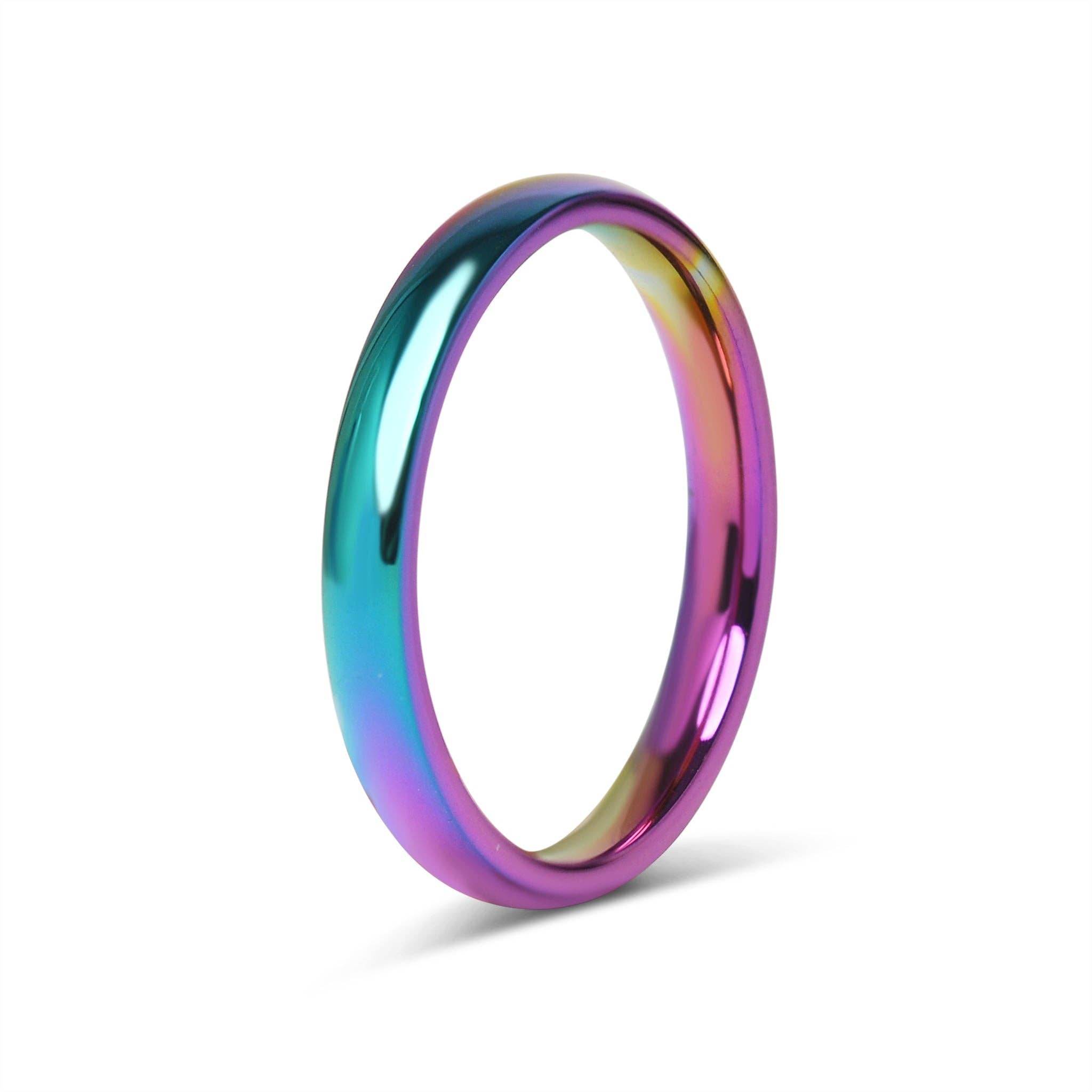 Rainbow Stainless Steel Ring