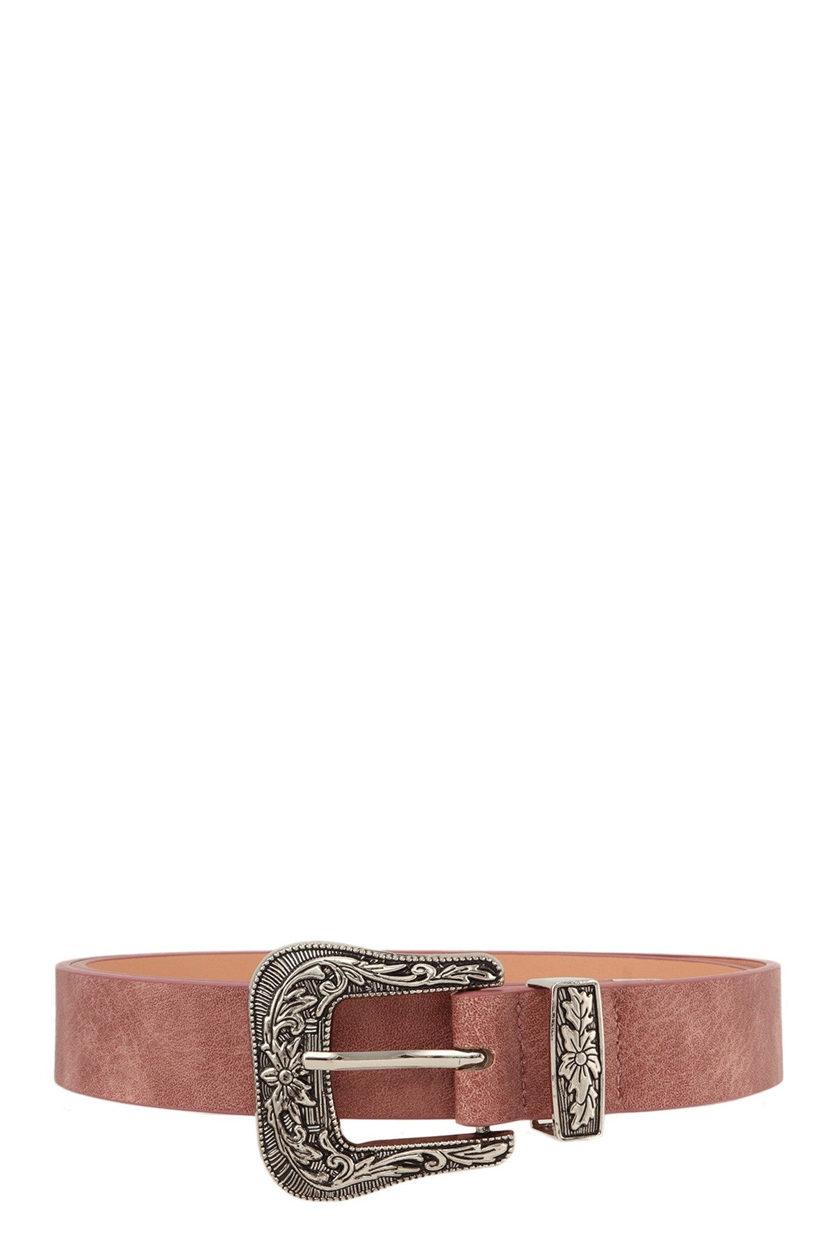 Classic Westen Buckle  Leather Belt