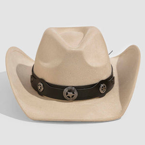 Engraved Western Stars Strap Western Cowboy Hat