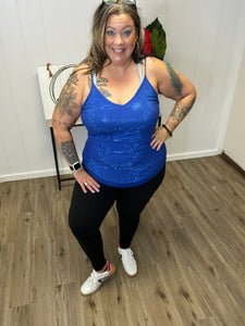 VOCAL STONED SPARKLE TANK TOP
