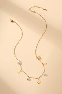 TITANIUM  STEEL TARNISH FREE WATERPROOF NECKLACE