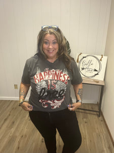 Happiness is Free Graphic Tee