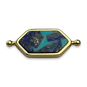 CONQUERing - "Dancers in Blue" Mosaic Stone Element
