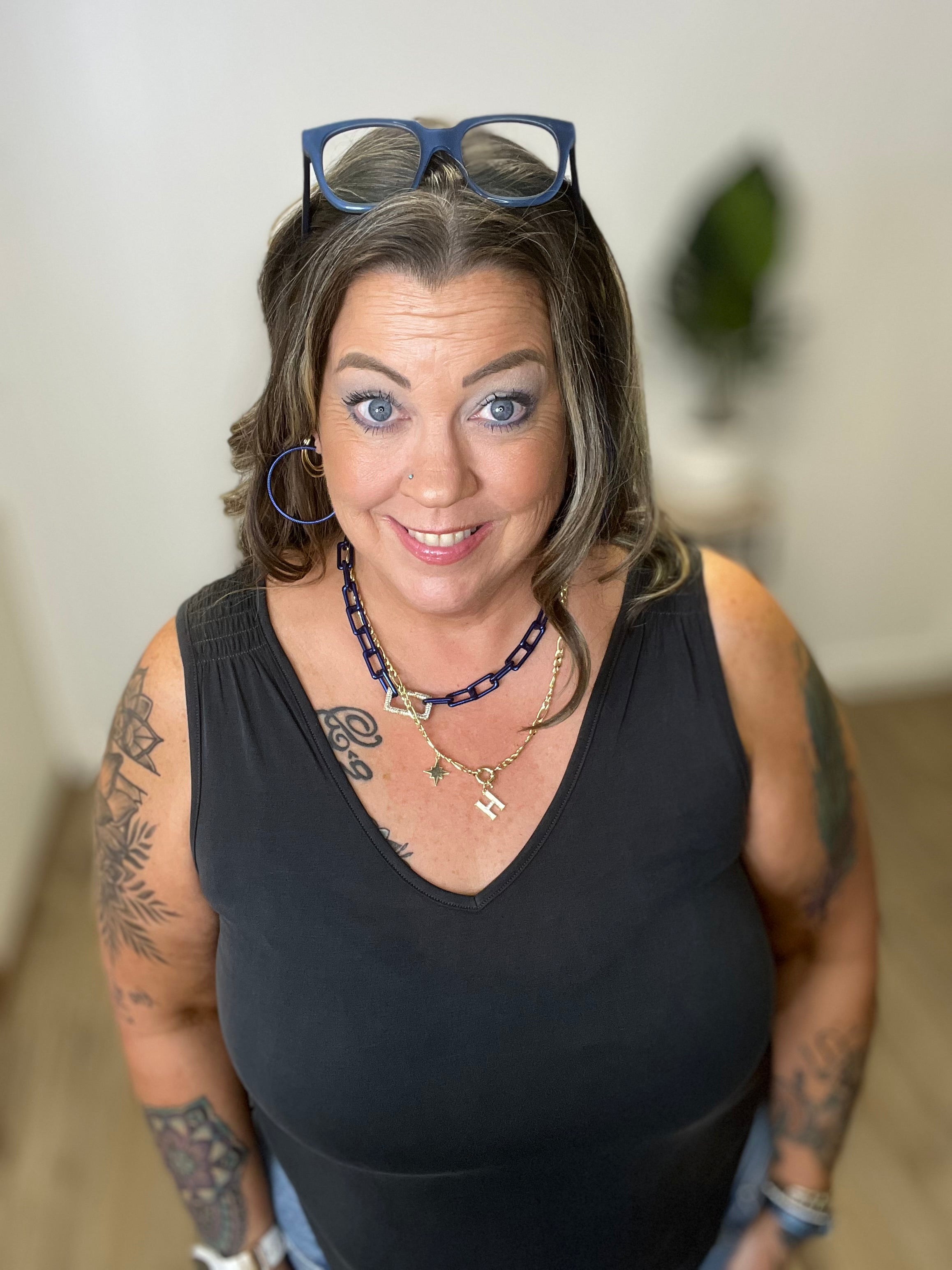 MYSTREE MODAL SMOCKED TANK