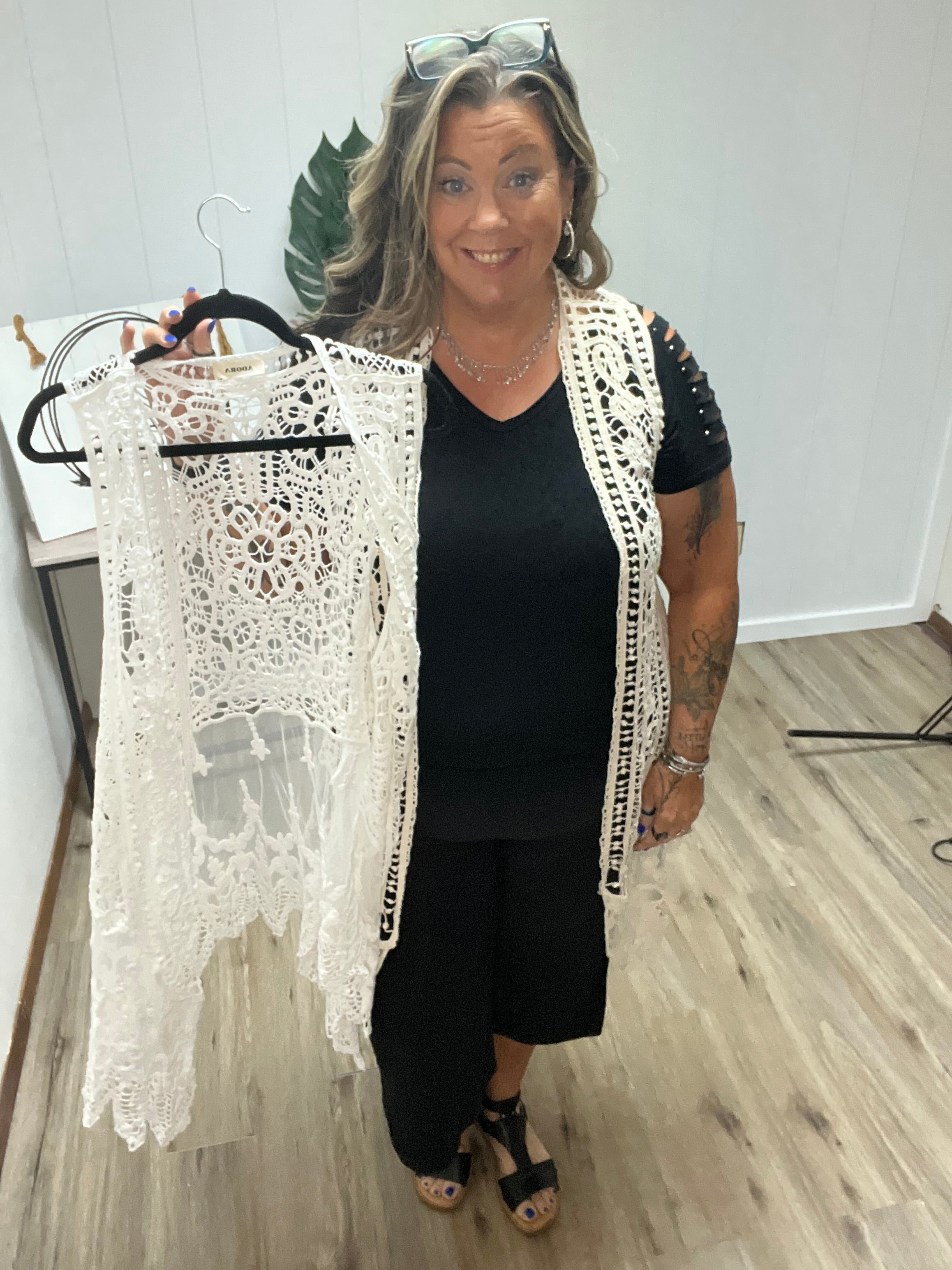 BOHO CROCHET VEST