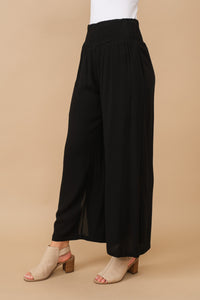 COZY CRINKLE SMOCKED WAIST