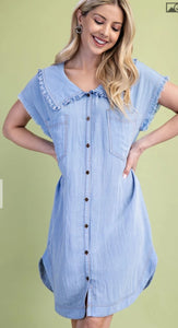 GIGIO DENIM DRESS