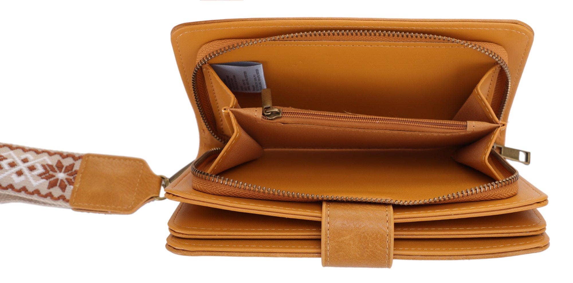 Dolly Western Women's Wallet with Boho Wristlet Strap