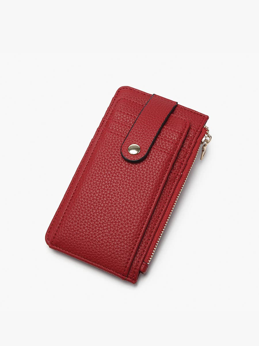Mae Multi-Card Wallet w/ Strap Snap Closure