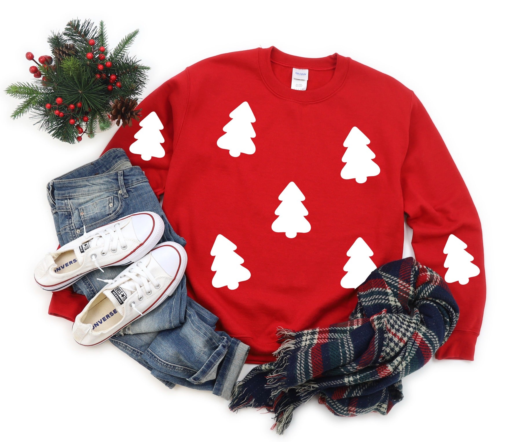 CHRISTMAS TREE SWEATSHIRT