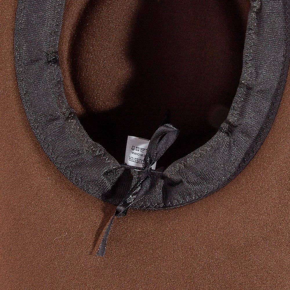 Vintage Patch And Beaded Strap Western Cowboy Hat