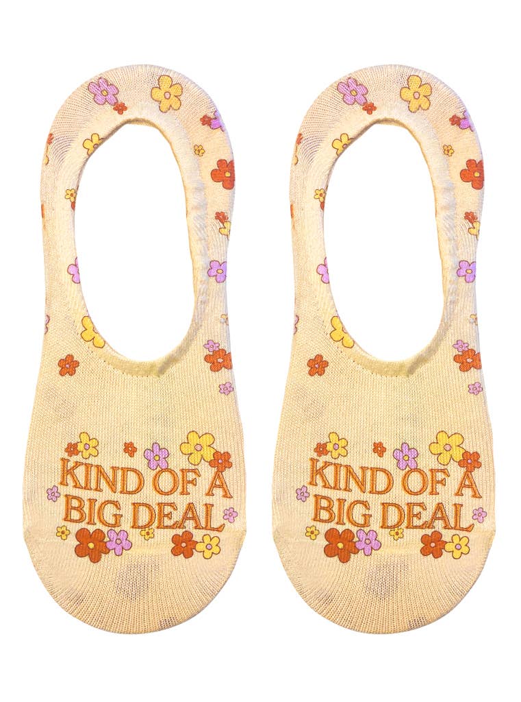 No-Show Liner Socks - "Kind of a Big Deal"