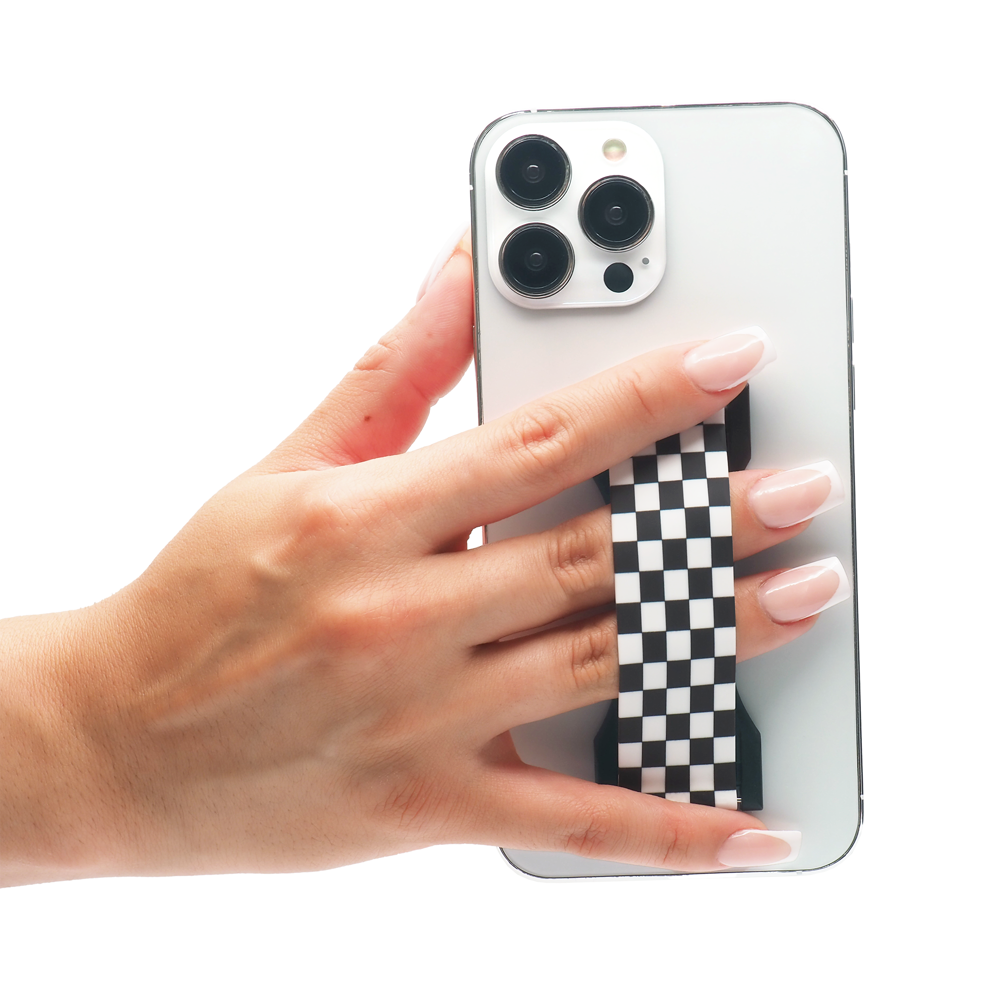 Love Handle PRO - Black and White Checkered