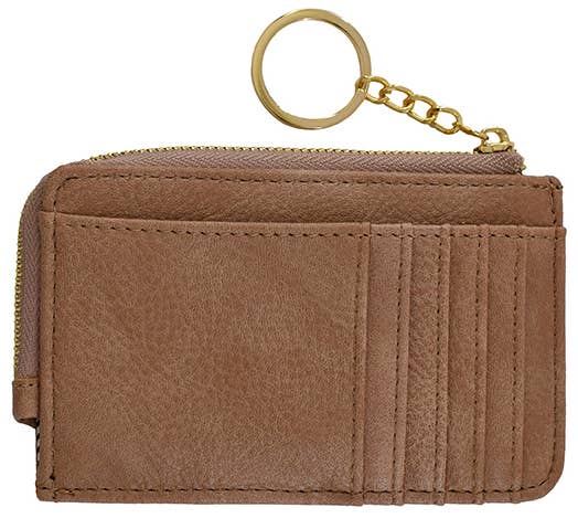 Small But Big Faux Leather Card Holder Wallet