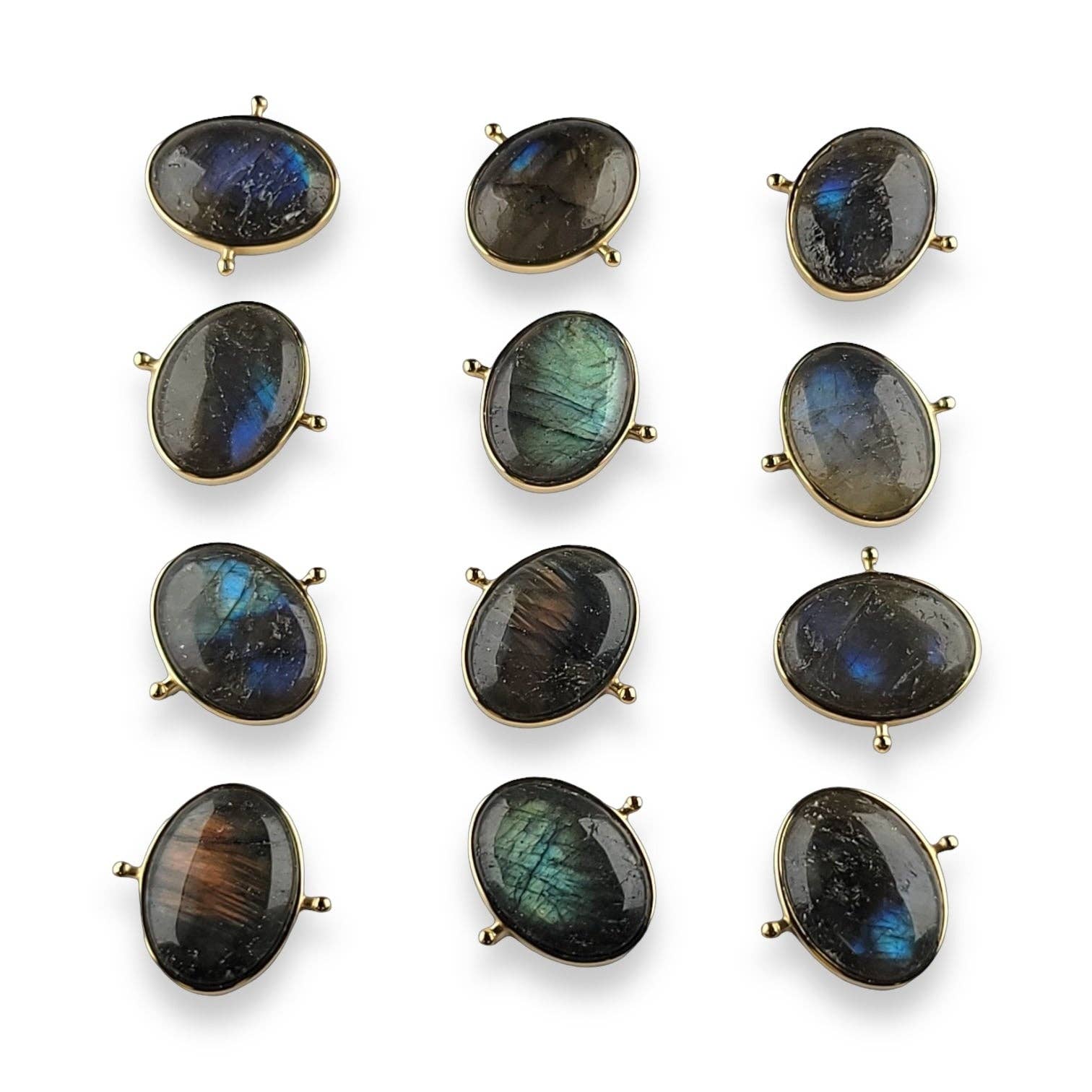 CONQUERing - Luxe Labradorite Oval Crystal Element
