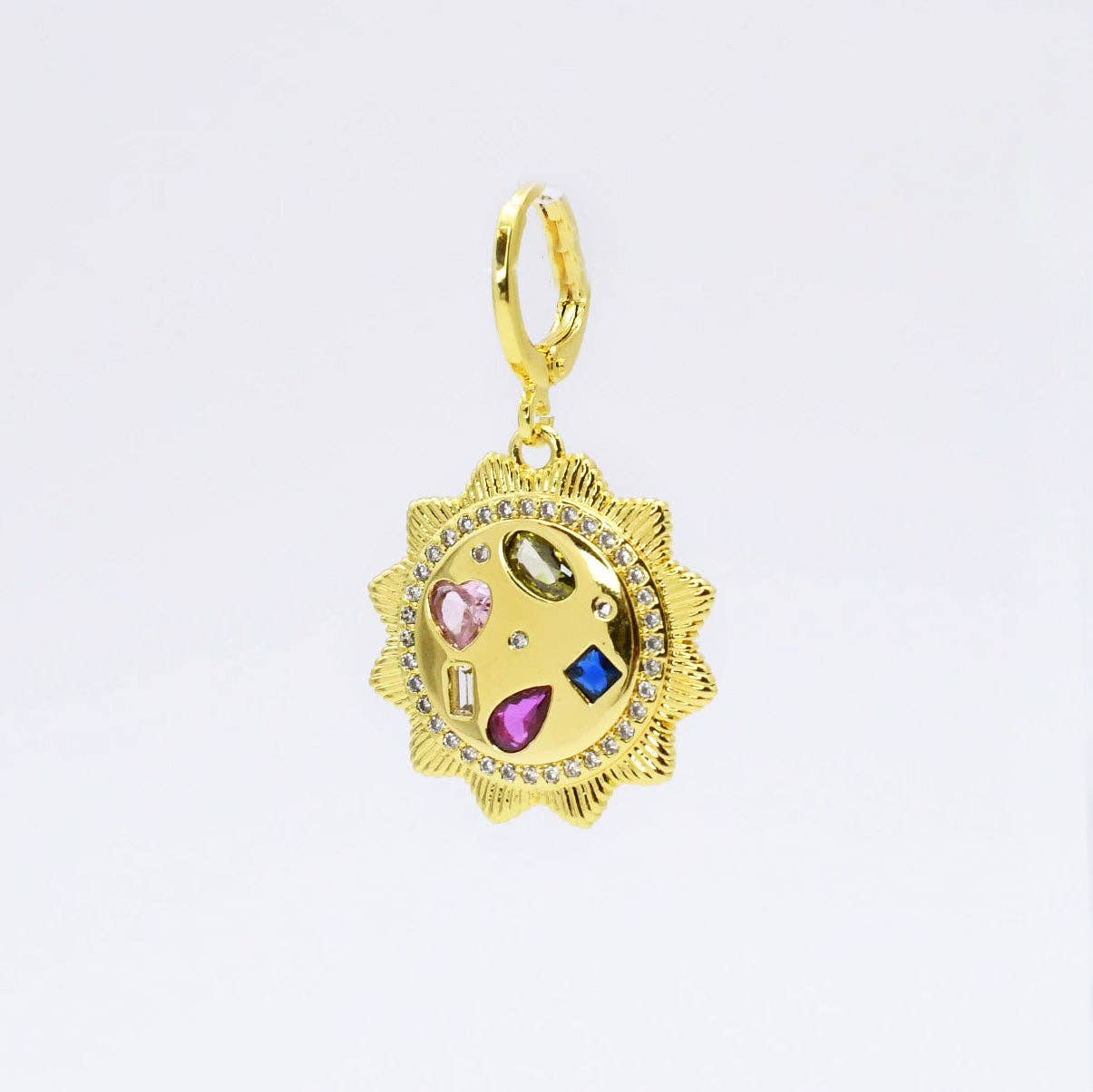 PREORDER Multi Gem Sun Charm