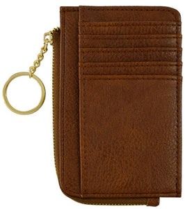 Small But Big Faux Leather Card Holder Wallet