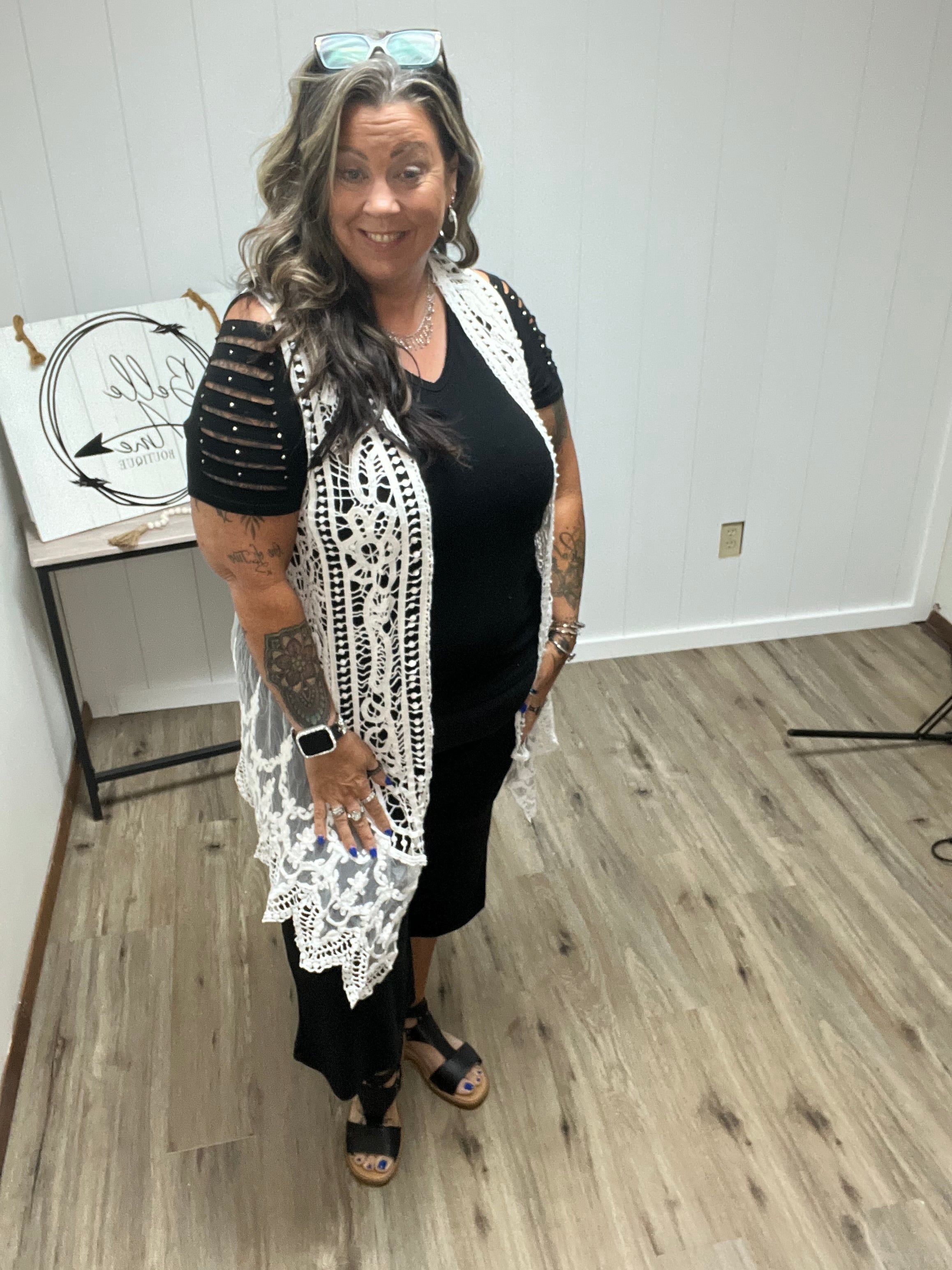 BOHO CROCHET VEST
