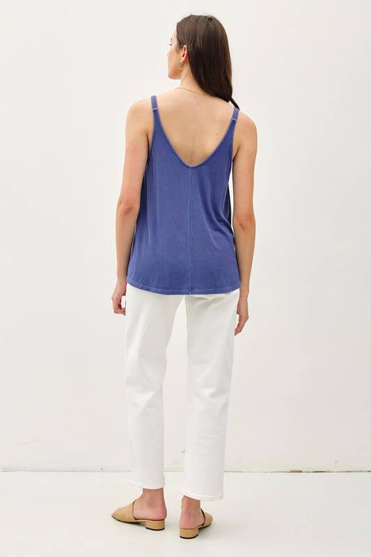 Be Cool - FLOWY V-NECK TANK