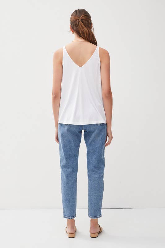 Be Cool - FLOWY V-NECK TANK