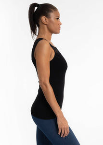 ELIETIAN - Lace Inset Top