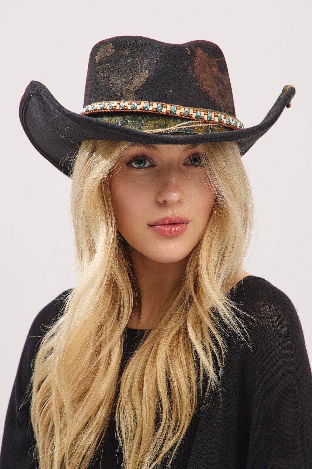 Patrice 2 in 1 Rustic Cowgirl/Fedora Hat