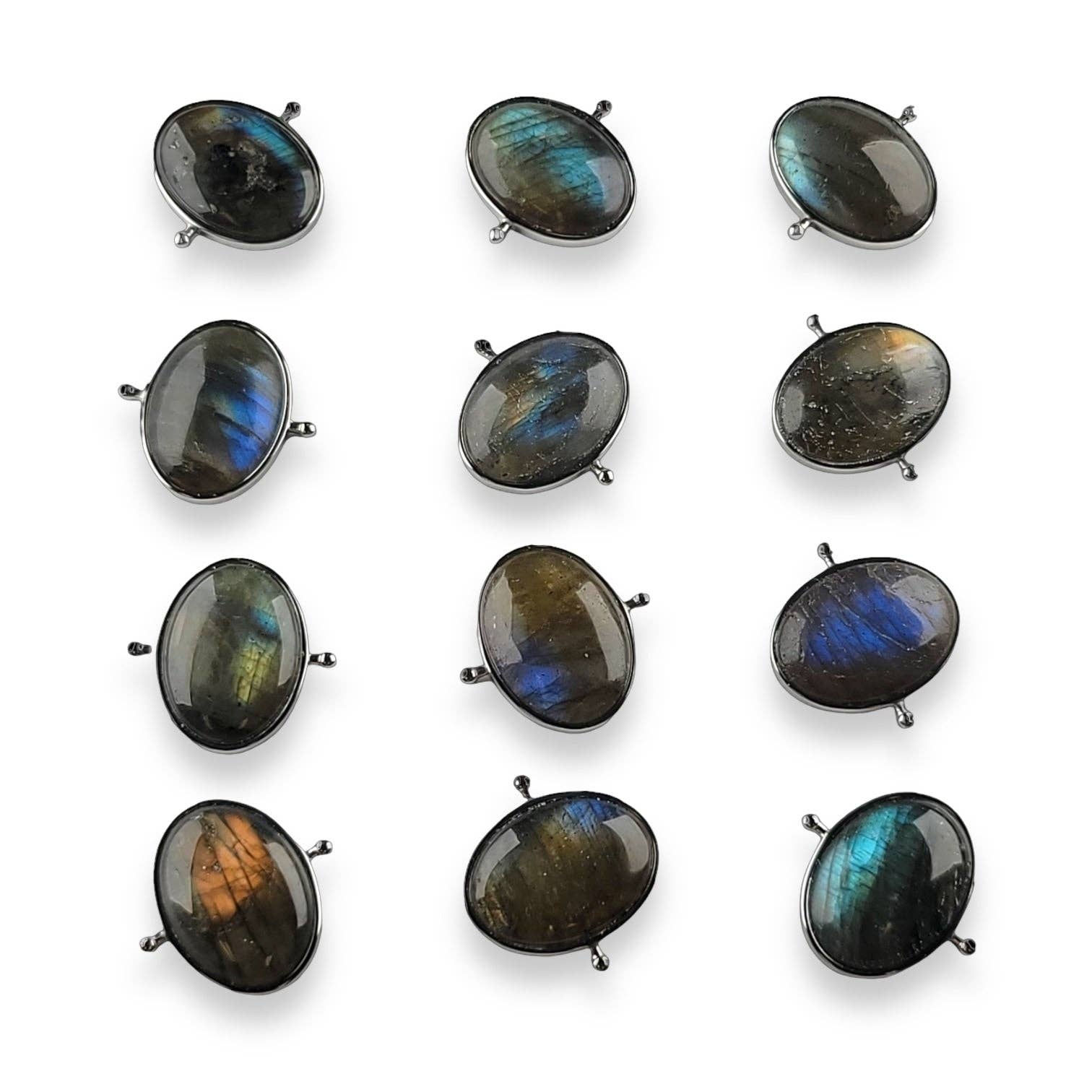 CONQUERing - Luxe Labradorite Oval Crystal Element