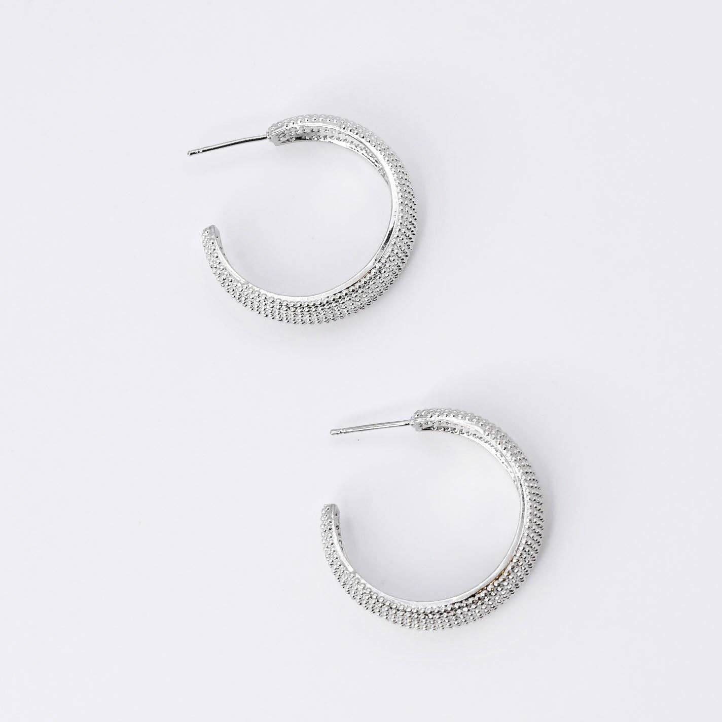 Glow Hoop Silver