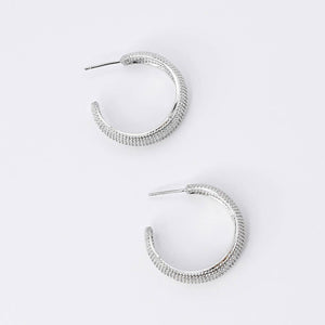 Glow Hoop Silver