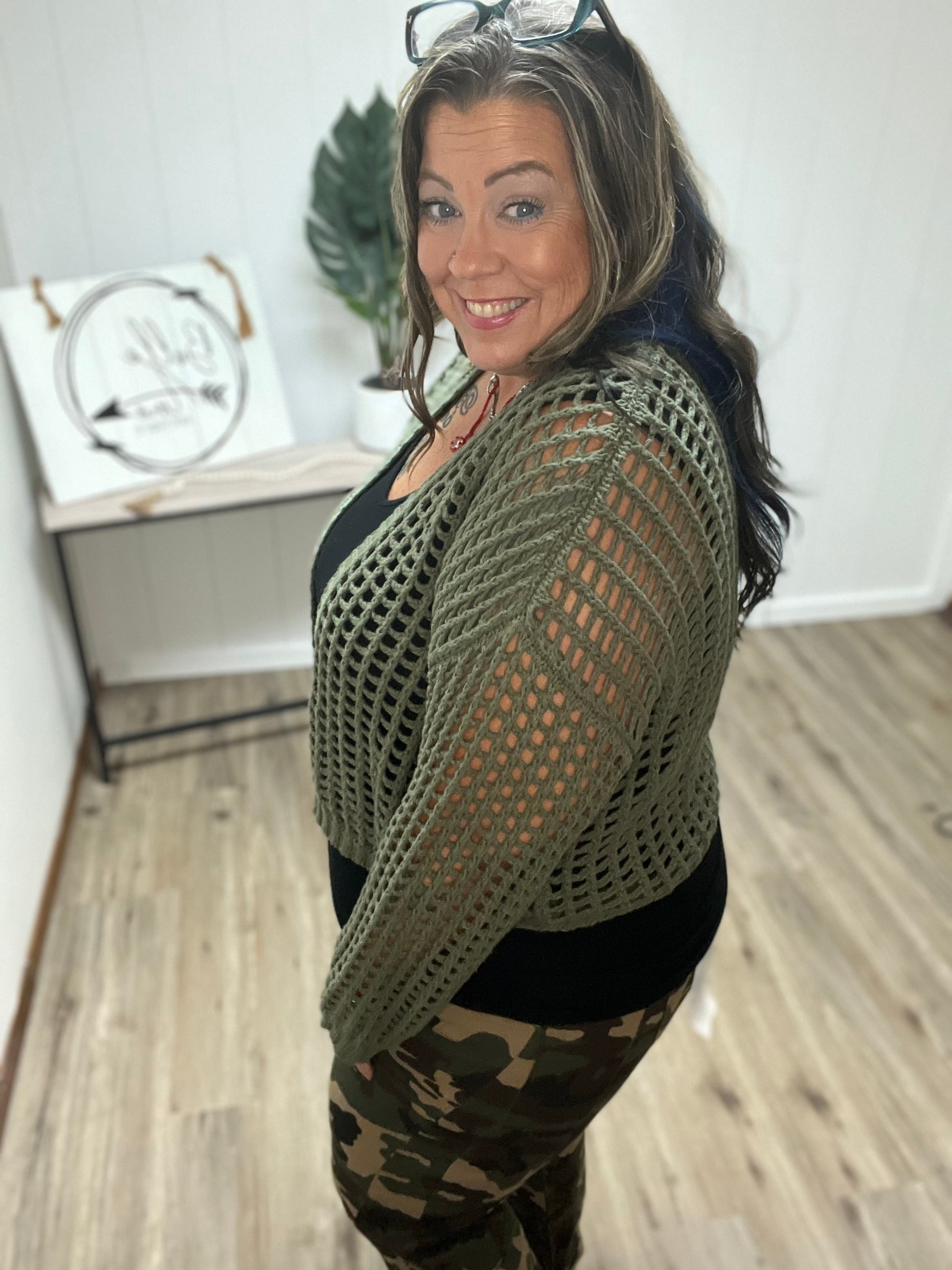 CROCHET CARDIGAN
