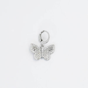 Silver Butterfly Charm